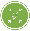 Lightning bolt logo